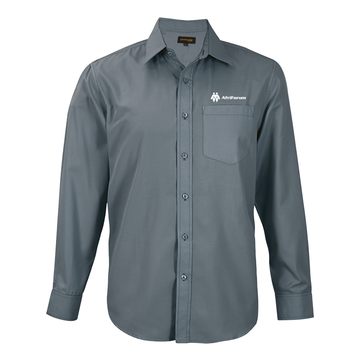 Mens-Easy-care-Lounge-shirt--Grey