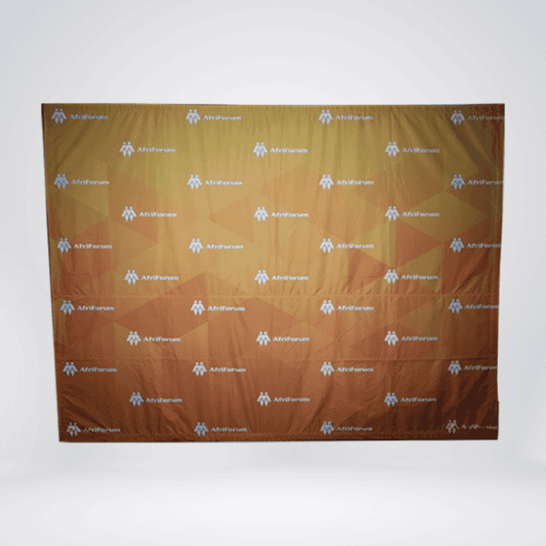 Legend straight banner wall 3 m x 2,25 m